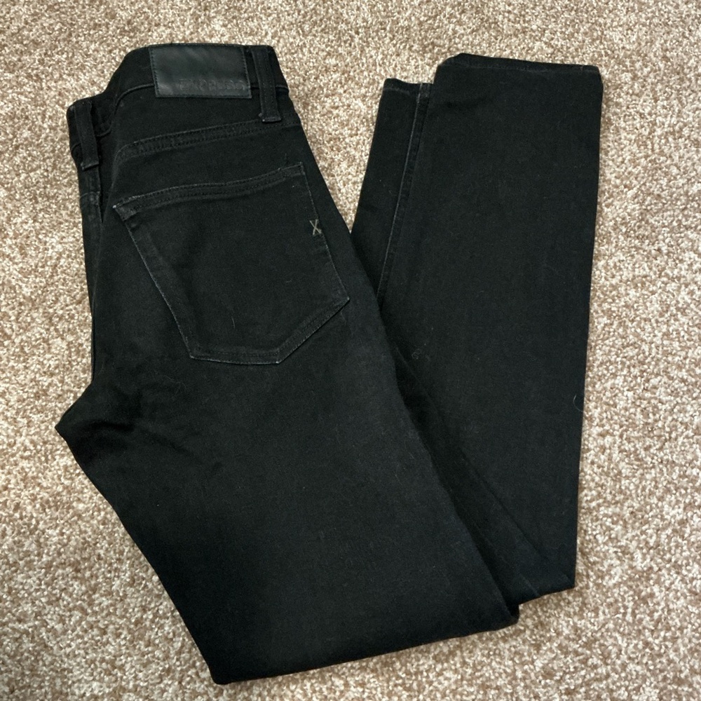 Express Men's Classic Black Skinny Jeans